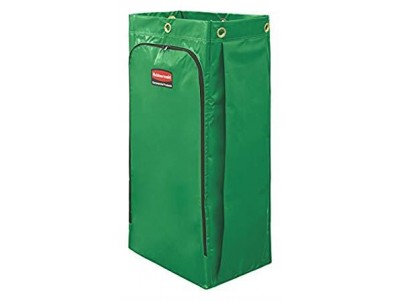 Rubbermaid RCP Zipped Σάκος Λευκών Ειδών PVC Πράσινος 128Lit