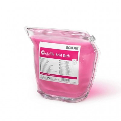 Ecolab OASIS PRO ACID BATH 2X2Lit Καθαριστικό Αφαλατικό Χώρων Υγιεινής