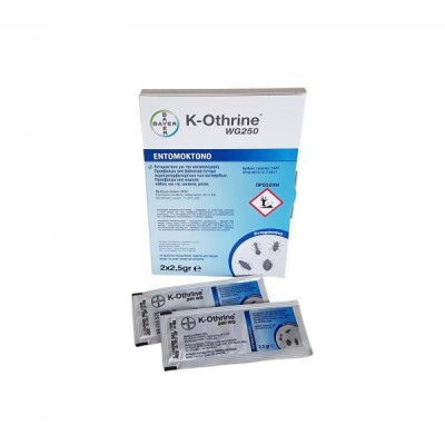 ΕΝΤΟΜΟΚΤΟΝΟ ΣΕ ΣΚΟΝΗ K-OTHRINE 250 WG Κουτί (2 x 2,5 gr)