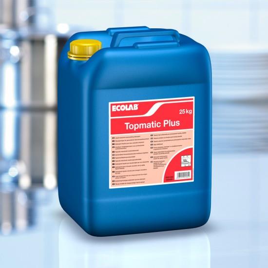 Ecolab TOPMATIC PLUS Δοχείο 25Kg Υγρό Πλυντηρίου Πιάτων/Ποτηριών με Χλώριο