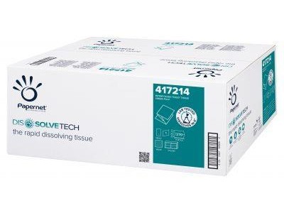 Papernet Dissolvetech Superior Χαρτί Υγείας σε Φύλλα, 1φυλλο, 270 φύλ/πακ.