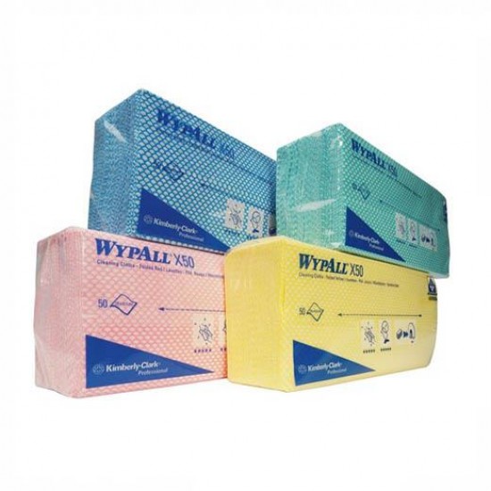 KCP Kimberly Clark Wypall X50 Πράσινο 50 φυλ/πακ